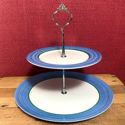 Plastic Plate Stand 2 Tier