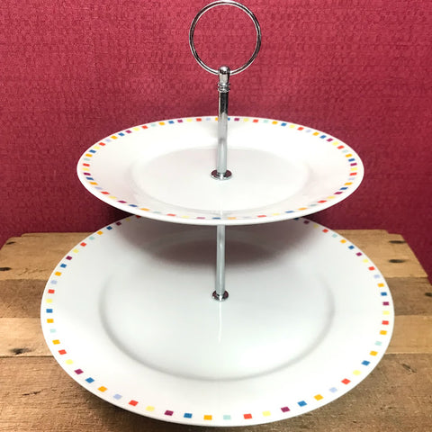 Cake Stand 2 Tier