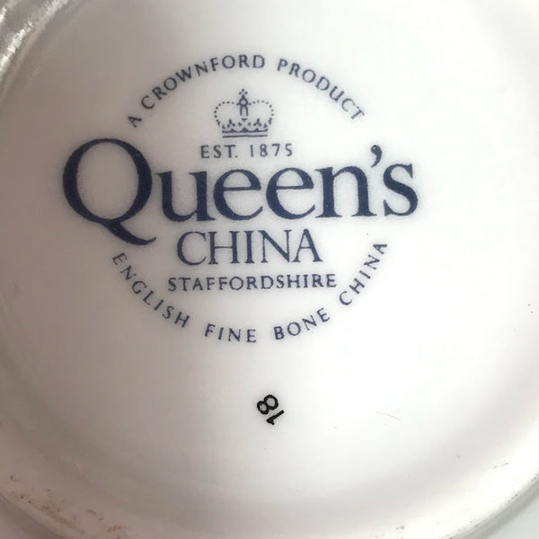Queen's China Giant Tea Cup and Saucer