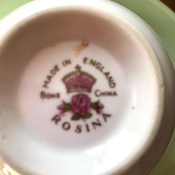 Rosina BoneChina Tea Cup and Saucer