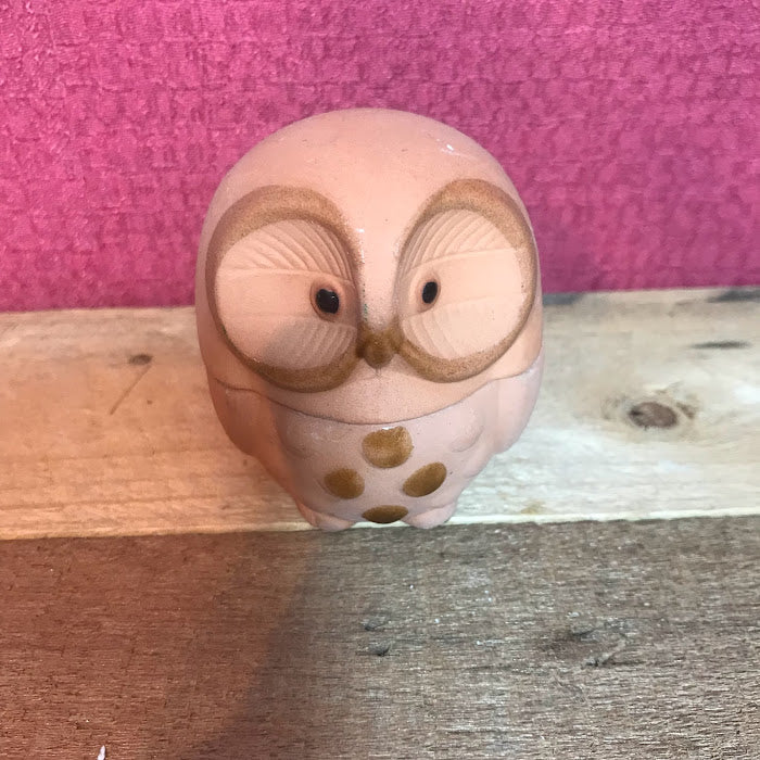 Brown Owl Trinket Box