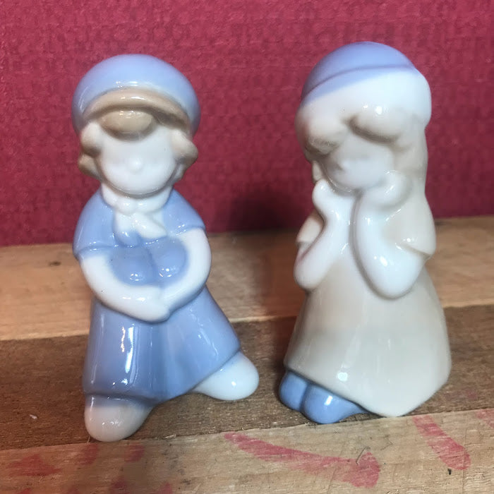 Girl and Boy Figurines