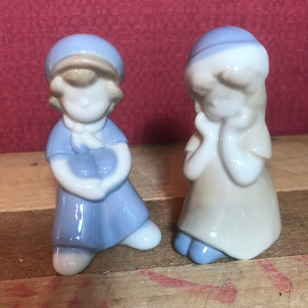 Girl and Boy Figurines