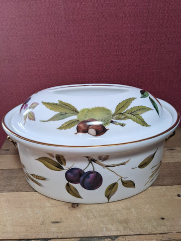 Royal Worcester Evesham Casserole Dish