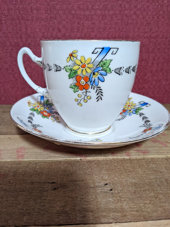 Anchor China Bridgwood Tea Cup and Saucer