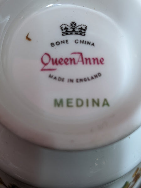 Queen Anne Bone China Medina Trio