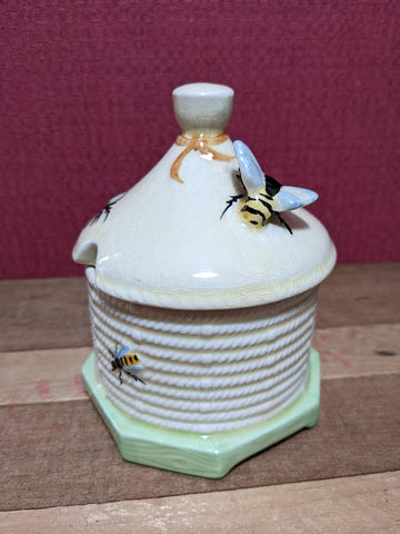 Crown Devon Bee Hive Pot