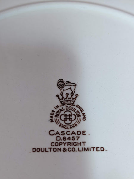 Royal Doulton Cascade Sandwich Plate