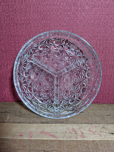 Glass Sectioned Serving Dish