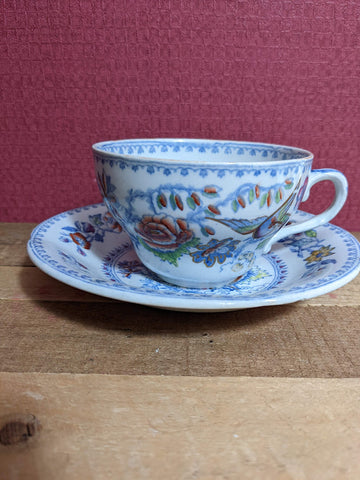 Masons Ironston Tea Cup and Saucer