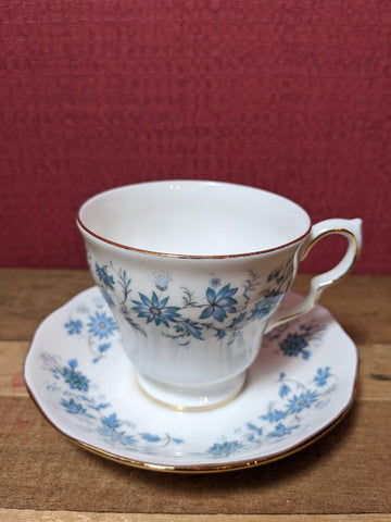 Colclough Bragaza Tea Cup and Saucer