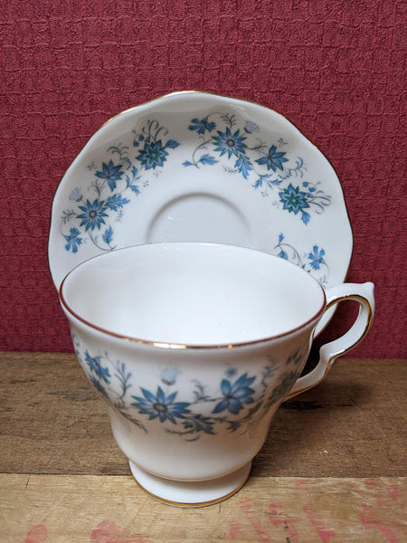 Colclough Bragaza Tea Cup and Saucer