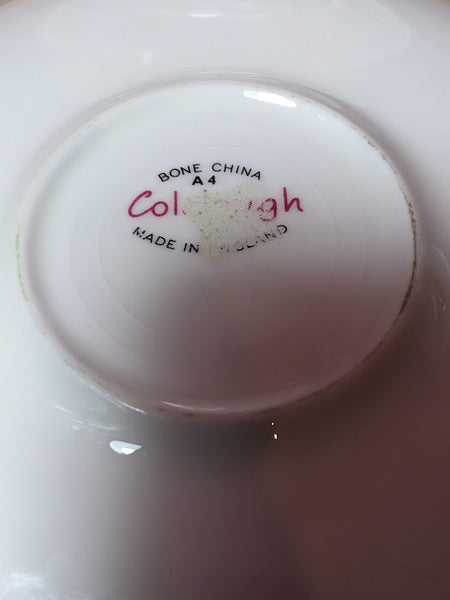 Colclough Stardust Saucers x 4