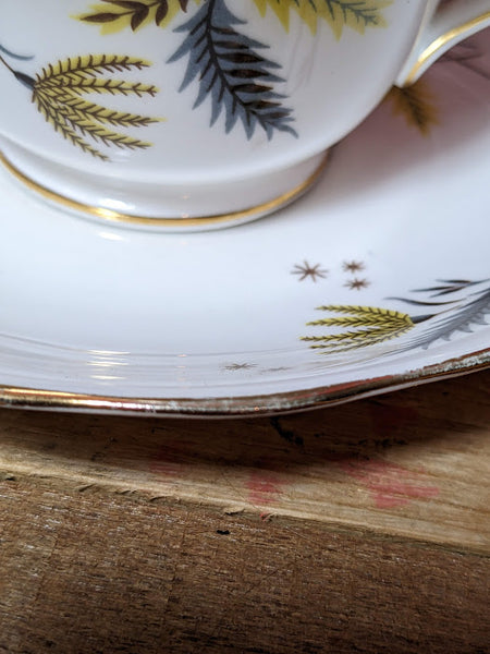 Colclough Stardust Tea Cup and Saucer