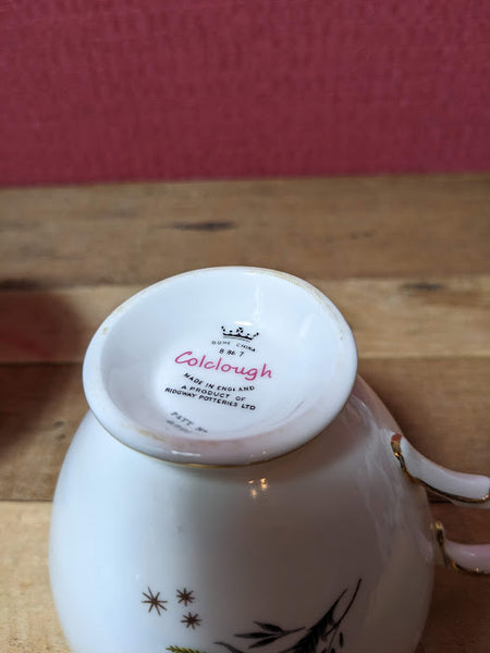 Colclough Stardust Tea Cup x 2