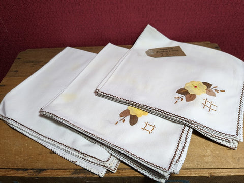 Cotton Napkins x 6